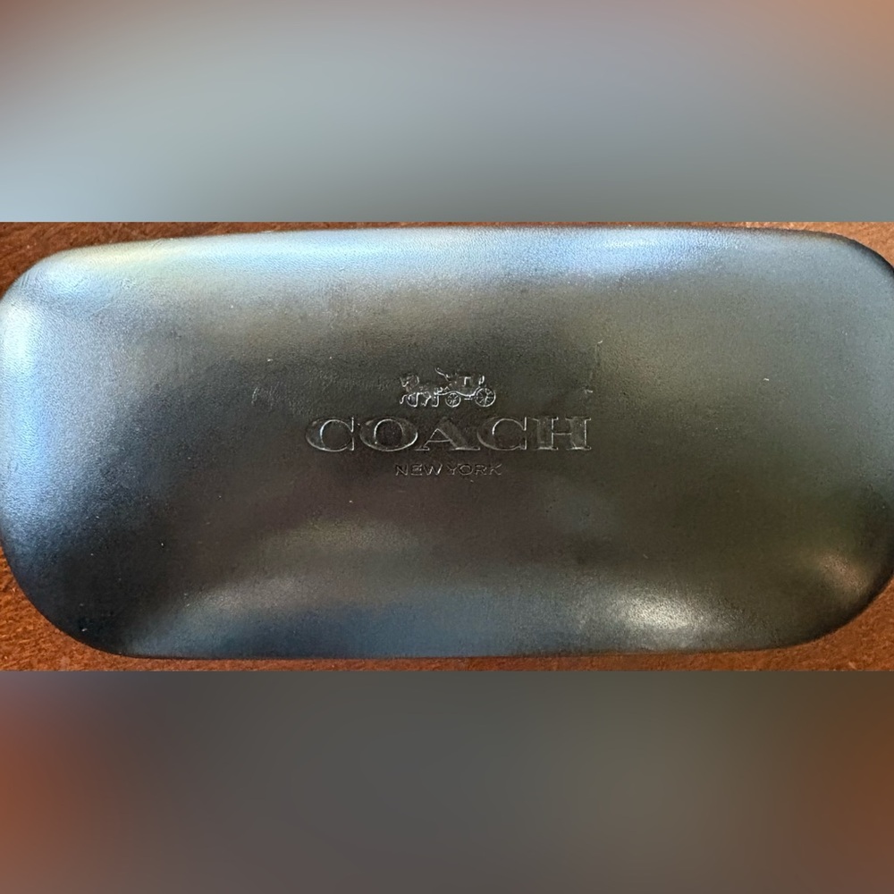 Coach Black Eyeglass Case